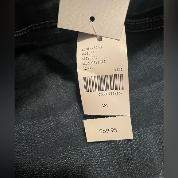 Lane Bryant Denim Jeggings- Size 24 - Picture 3 of 8